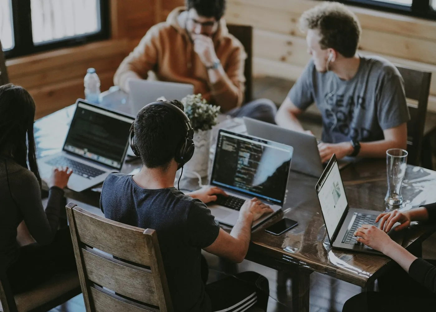 Partners reviewing a long-term roadmap together